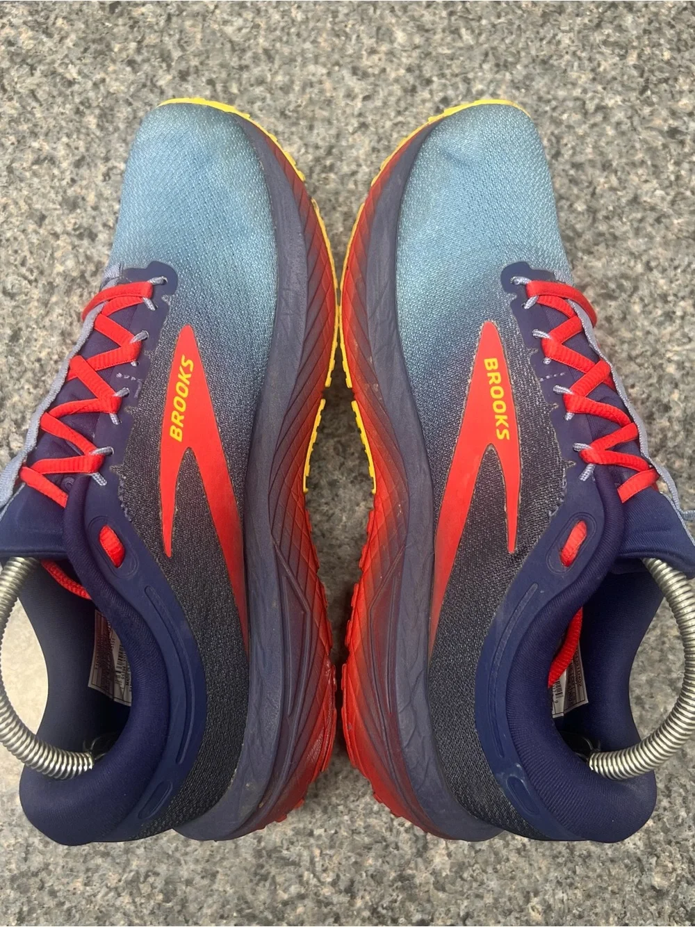 Brooks Revel 7 Running Shoes Sneakers Blue Red 1104351D402 | Men’s Size 8.5